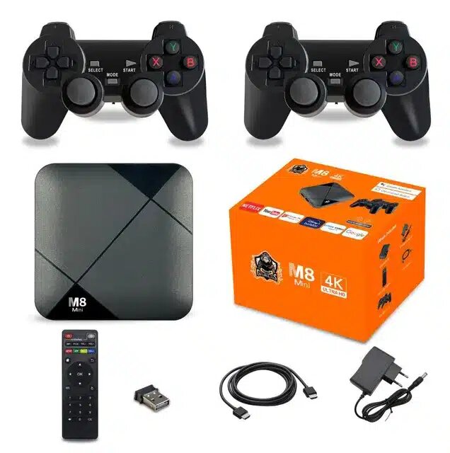 M8 მინი Android TV 4K