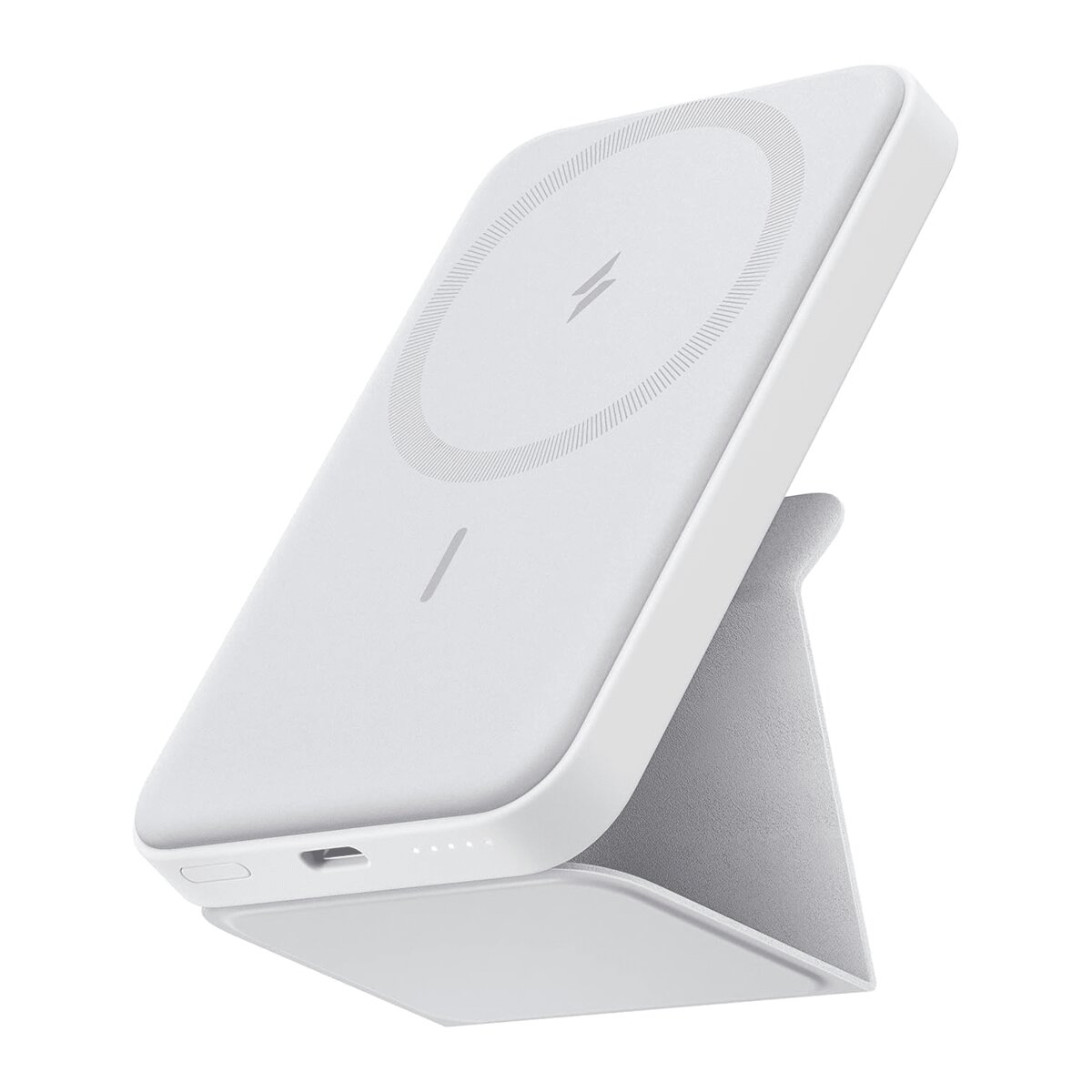 Anker 622 Magnetic Battery (MagGo) Magnetic Wireless Charging Power Bank Interstellar Gray&White