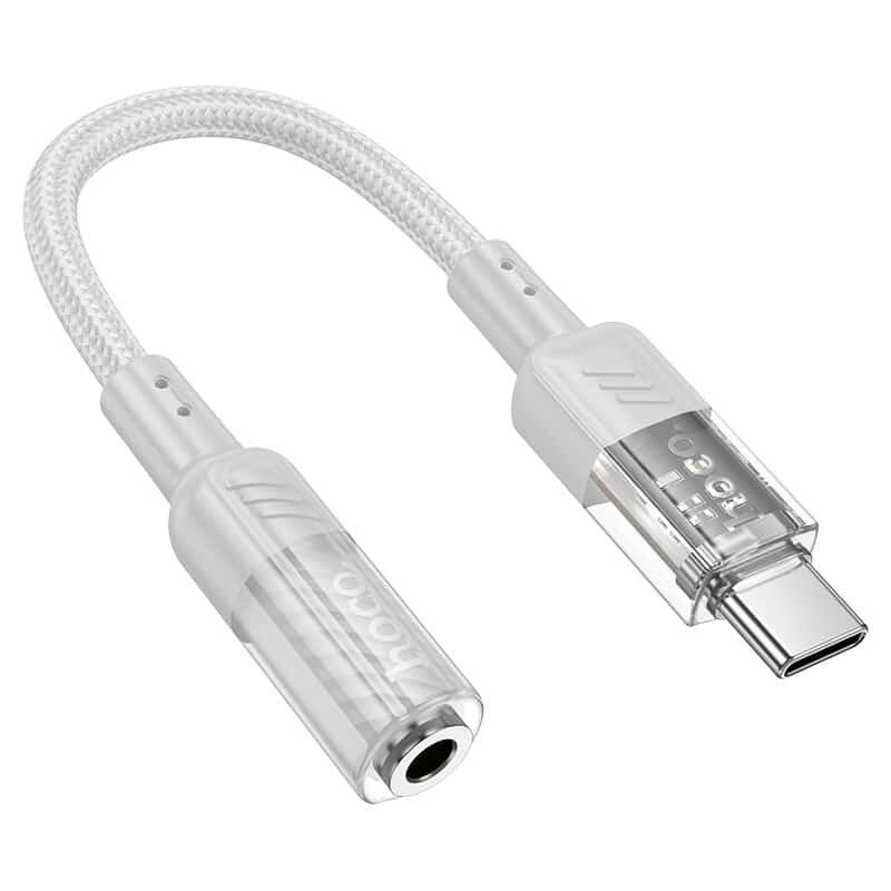 Hoco LS37 Spirit transparent digital audio converter Type-C to 3.5mm