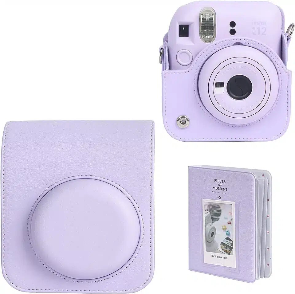 Fujifilm Instax Mini 12 სასაჩუქრე ნაკრები – Lilac Purple