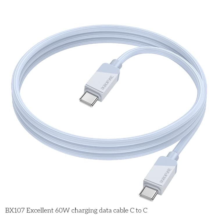 Borofone BX107 Excellent 60W charging data cable C to C