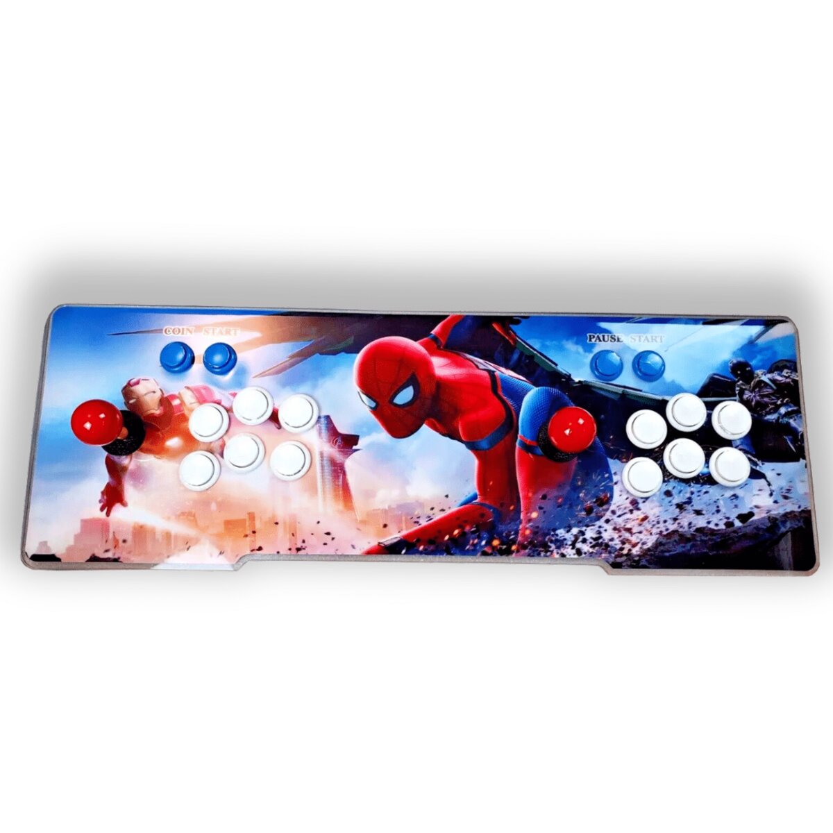 Gamepad Console With Analogs Spider Man & iRon Man