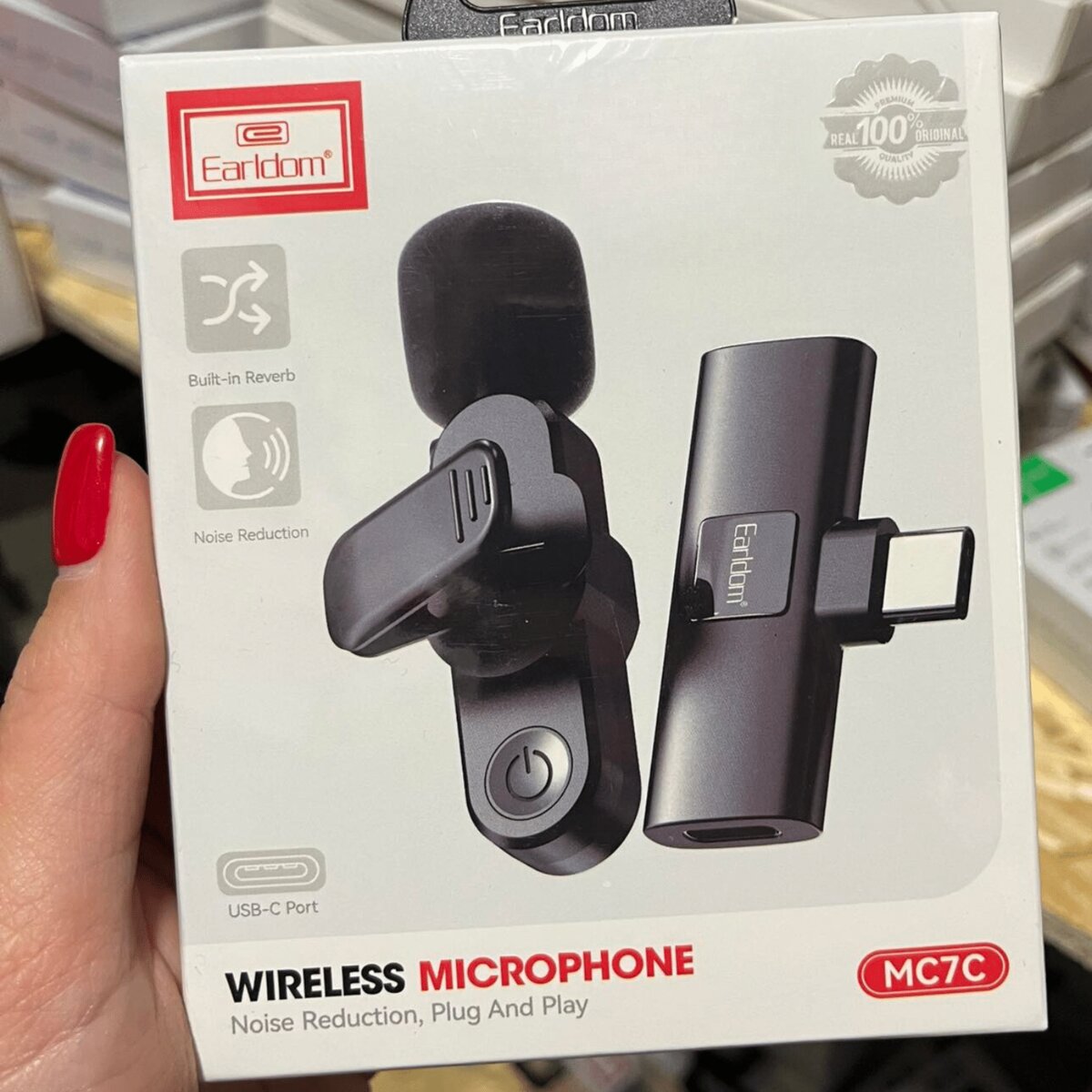 Earldom Wireless Microphone ET-MC7C