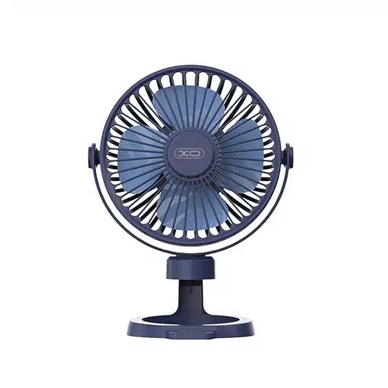 MF78 4-inch desktop/bracket adjustable angle fan 1200mAh Blue