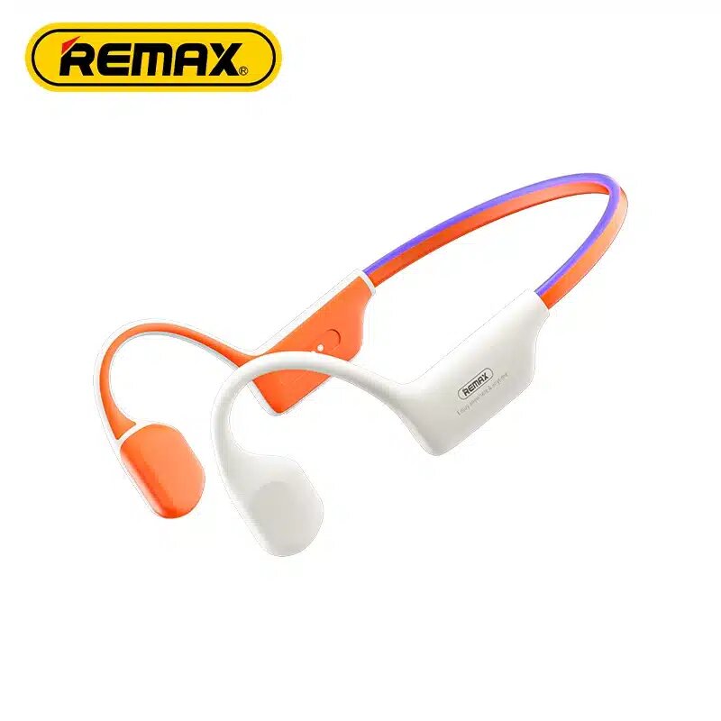 REMAX Waterproof Wireless Sports Bone Headphones RB-S11 Waterproof IP68 32GB memory card Orange
