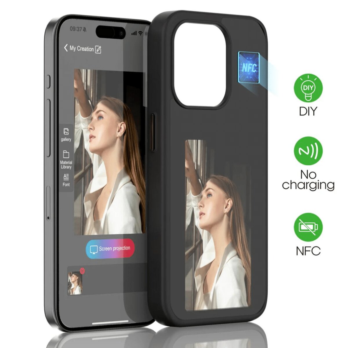 DIY ჭკვიანი ქეისი iPhone 13/14 სერიისთვის