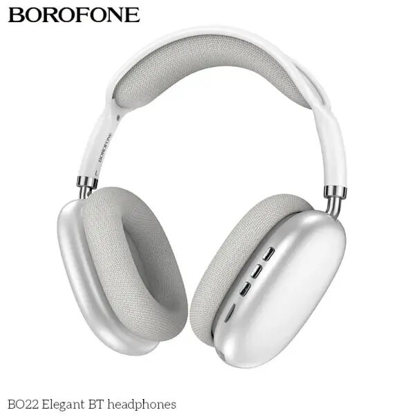 Borofone BO22 Elegant BT headphones Silver