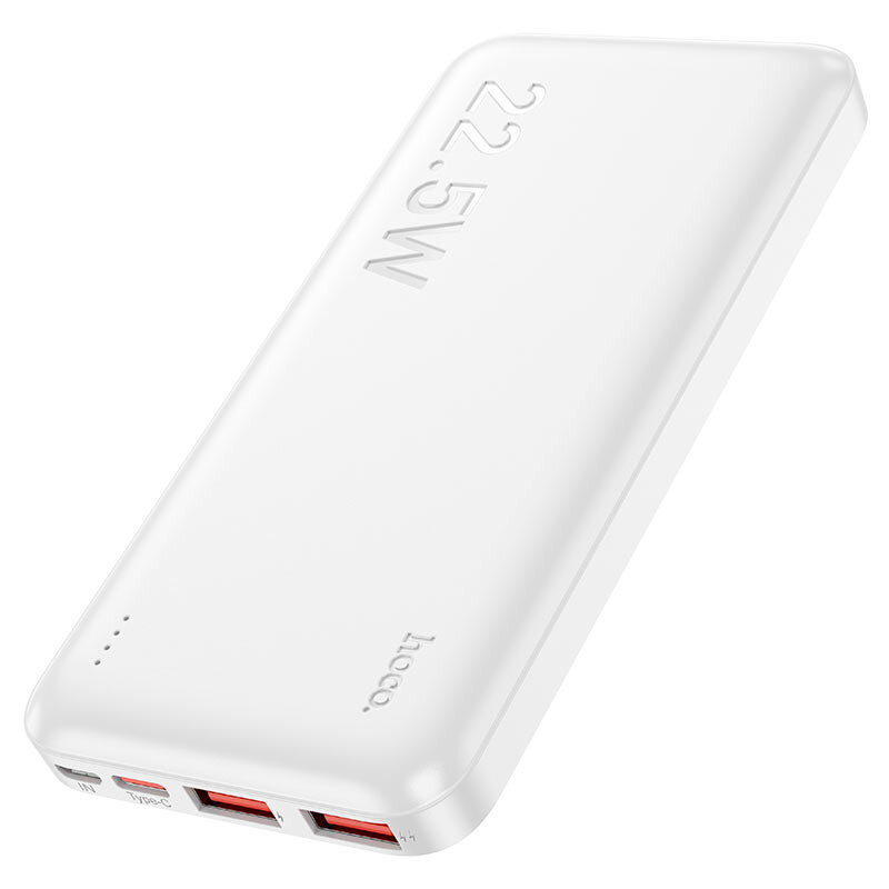 Hoco J101 Astute 22.5W fully compatible power bank(10000mAh) White