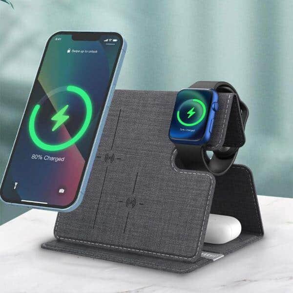 Earldom 3in1 Foldable Wireless Charger ET-WC36