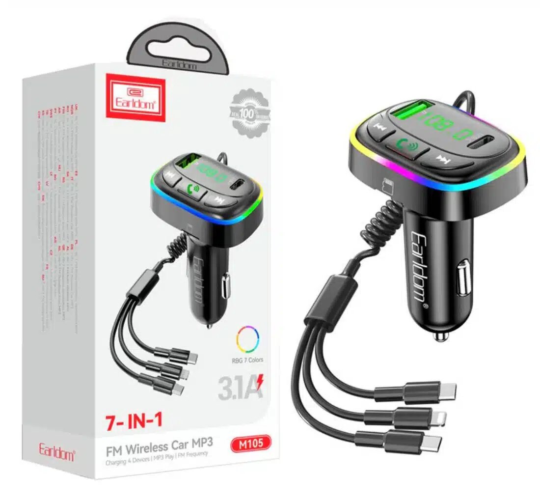 Earldom FM Wireless Car MP3 7in1 M105