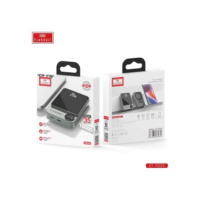 Earldom Power Bank Magsafe PD24