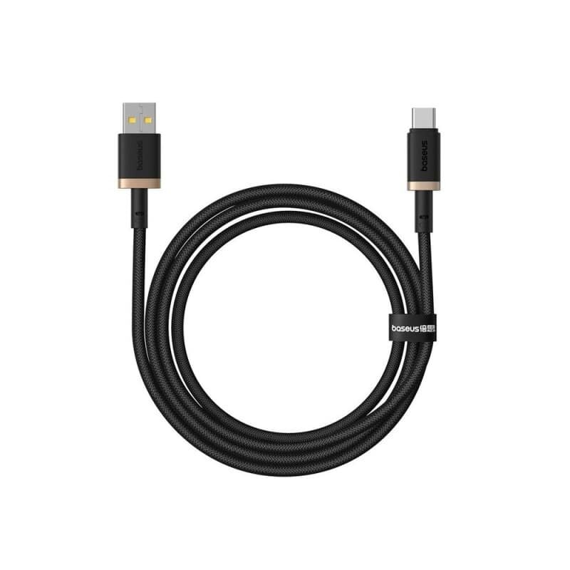 Baseus Dura Series Fast Charging Cable USB to Type-C 60W 1m Gold+Black