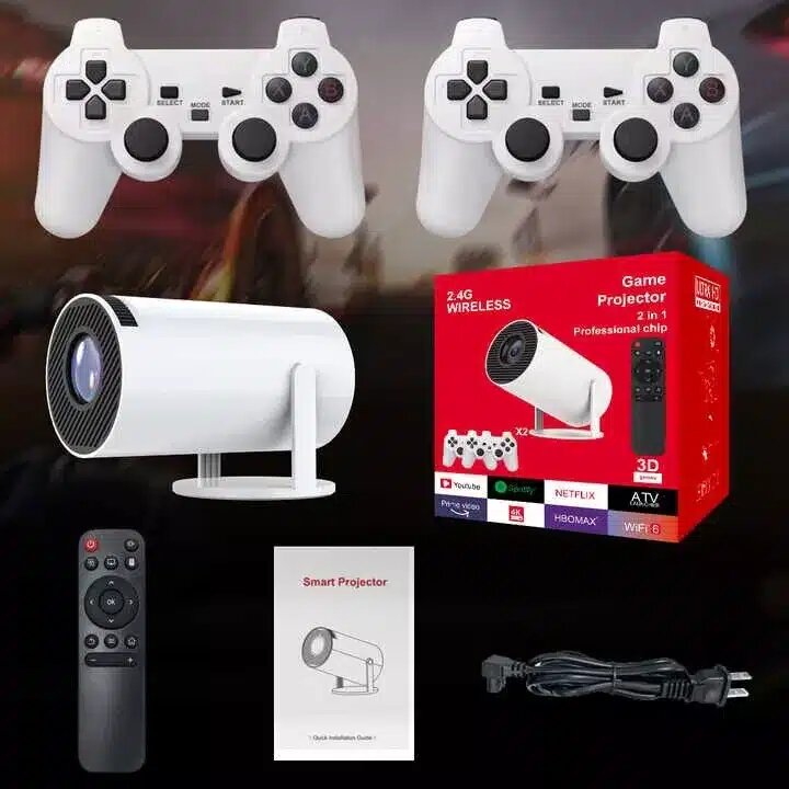 Game Projector 2in1 PRofessional Chip Wifi 6