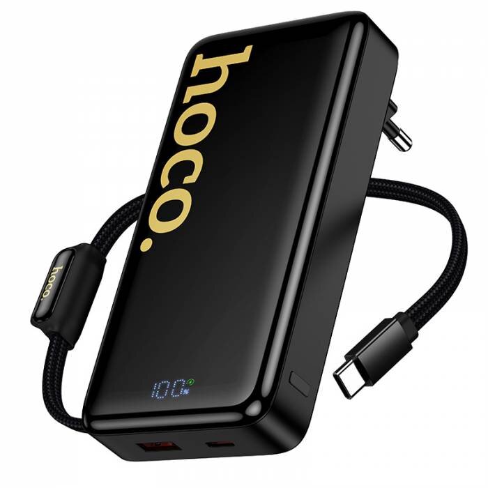 Hoco Q45 Worrier 22.5W+PD20W fully compatible power bank with charger and cable(EU)(10000mAh)