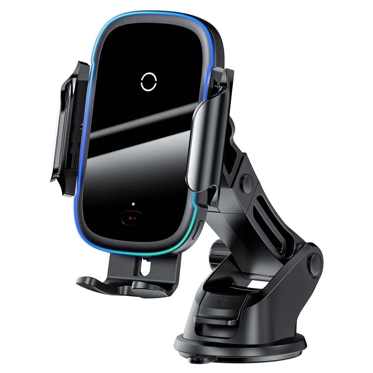 Baseus Light Electric Holder Wireless Charger(15W)（Qi）Black