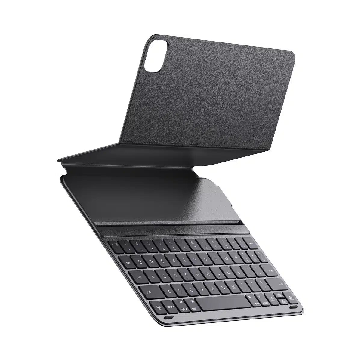 Baseus Brilliance Series Magnetic Keyboard Case for Pad Pro (2018/2020/2021/2022) 12.9″ Cluster Black (with Simple Series Type-C Cable)
