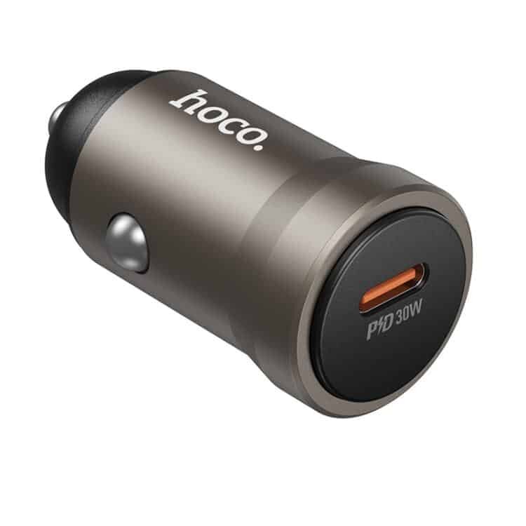 Hoco Z62A Energy single port PD30W car charger gold