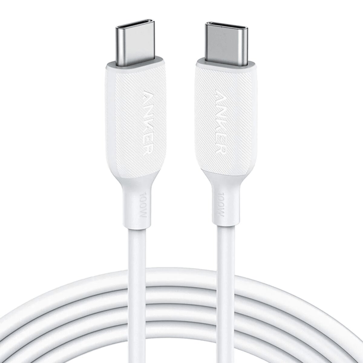 Anker 543 100w USB-C to USB-C Cable 6ft White