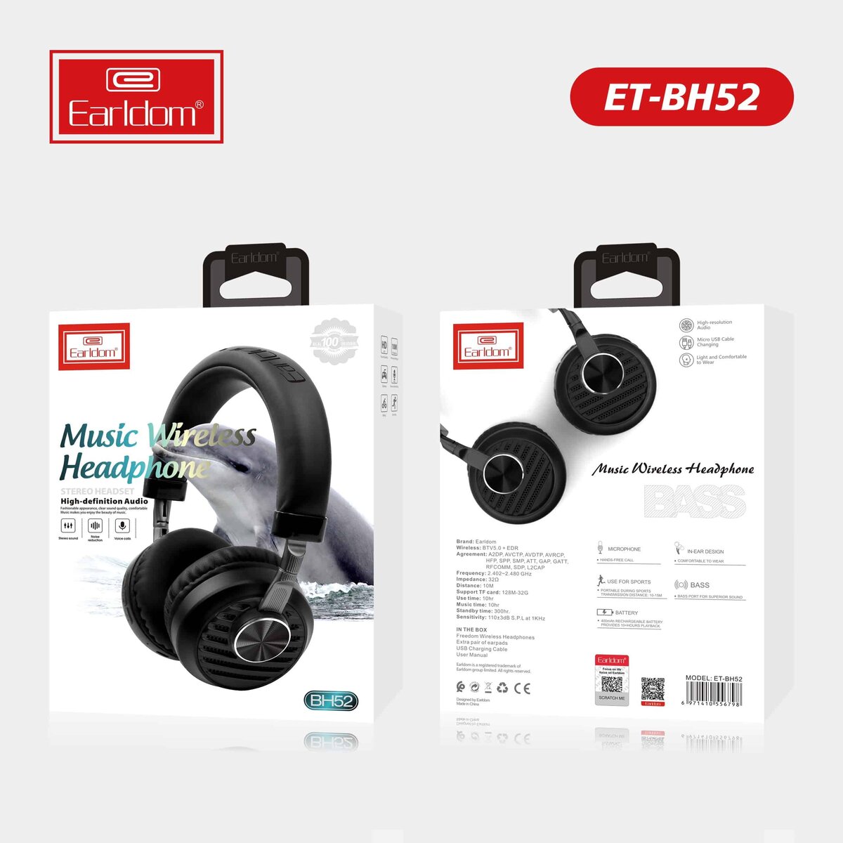 Earldom Bluetooth BH52