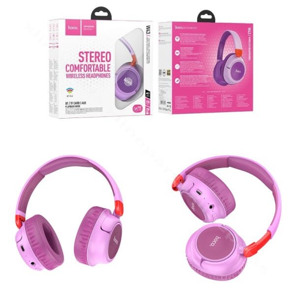Hoco W43 Adventure BT headphones Purple