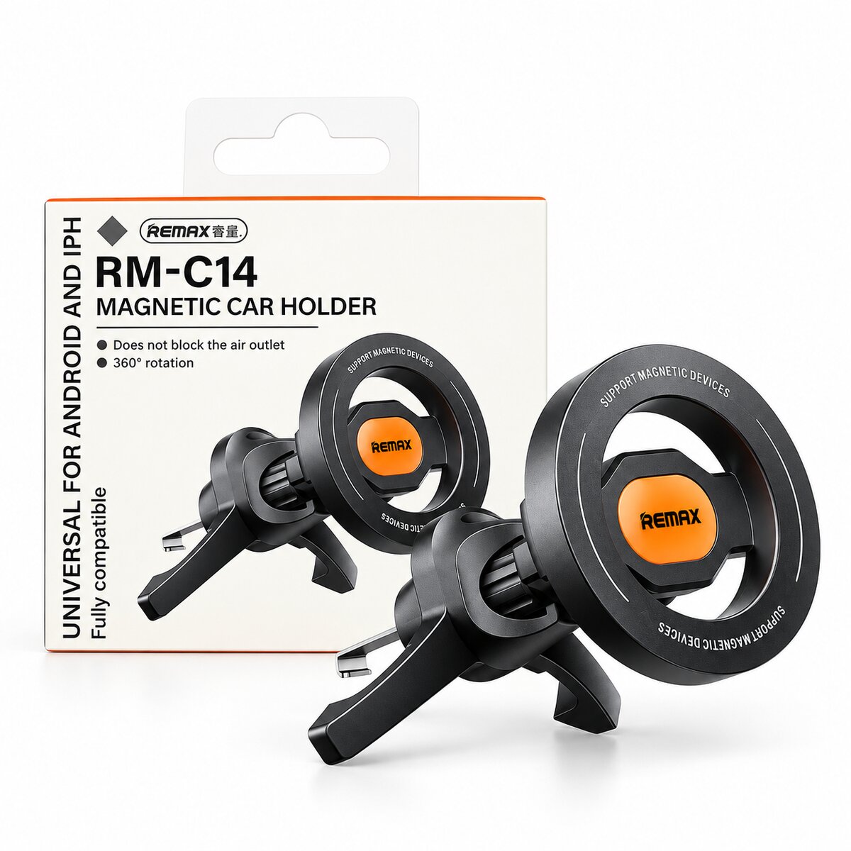 Remax Universal air outlet magnetic car holder RM-C14