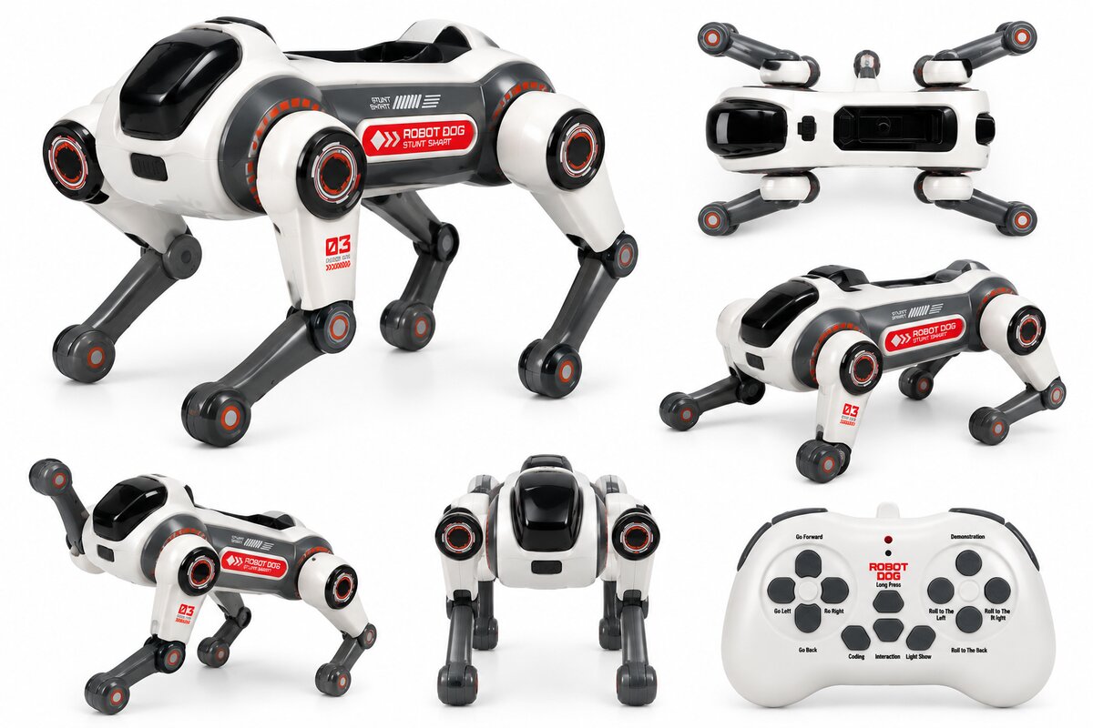 Robot Dog Stunt Smart 