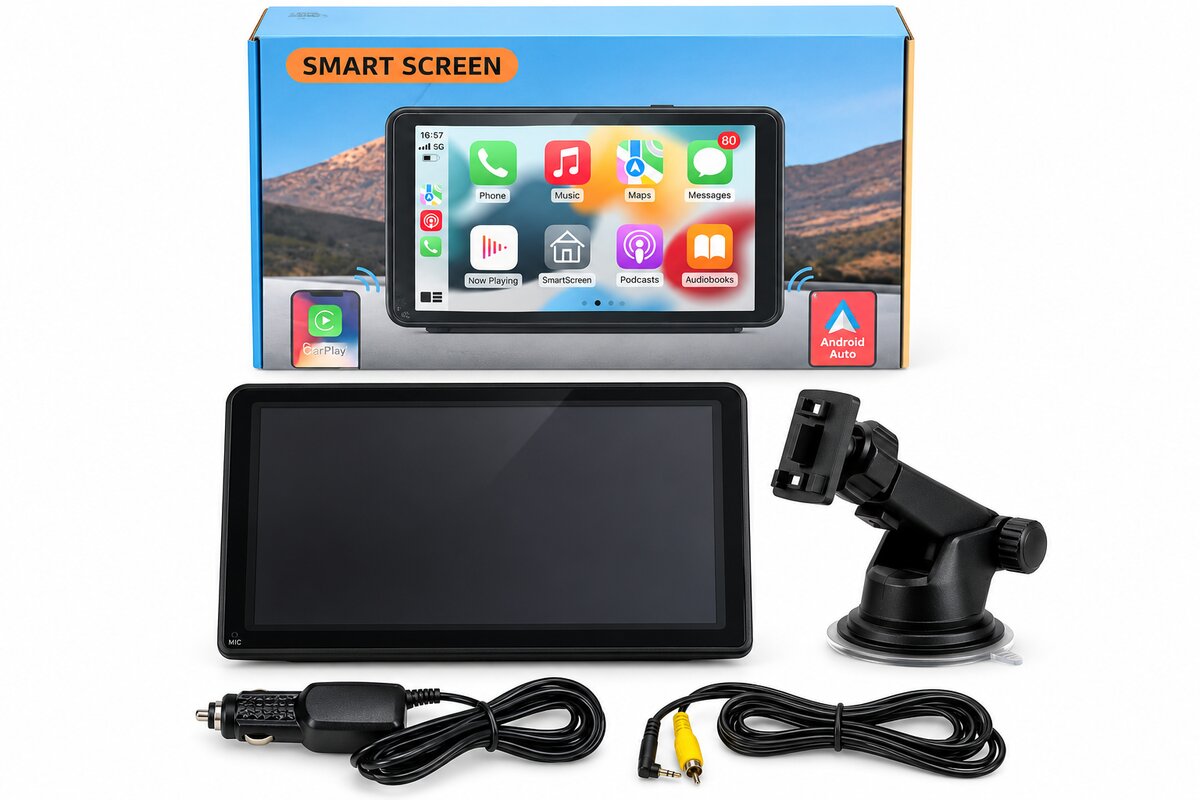 Car Video Recorder 7" Carplay/Android Auto