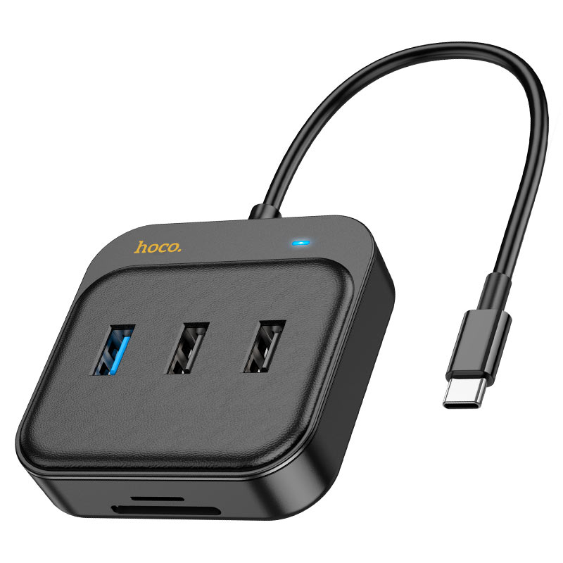 Hoco HB38 Easy link 7-in-1 Multiport Adapter(HDTV+SD/TF+USB3.0+USB2.0*2+PD100W)