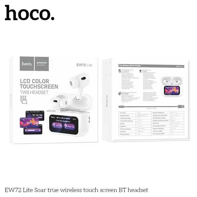 Hoco EW72 Lite Soar true wireless touch screen BT headset