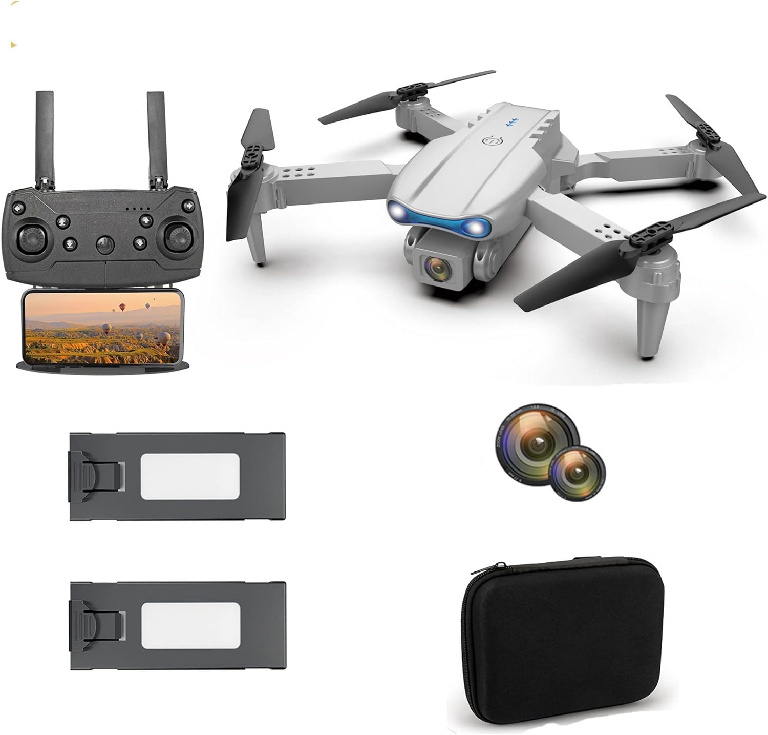 Drone E99 1 Camera Gray