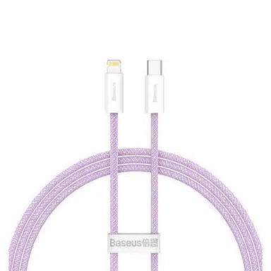 Baseus Dynamic Series Fast Charging Data Cable Type-C to iP 20W 1m White