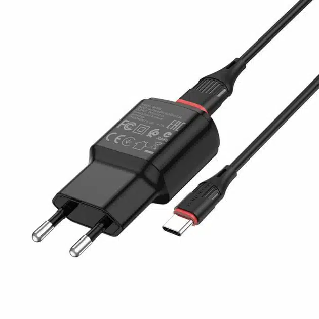 Borofone BA48A Orion single port charger set(Type-C)