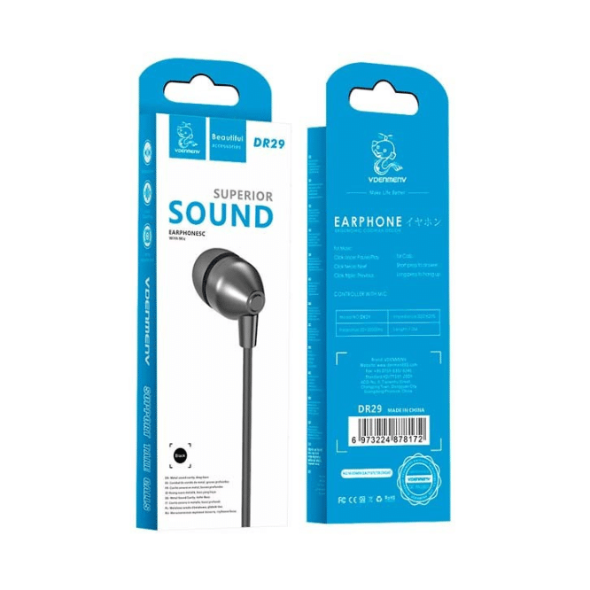 Vdenmenv Earphones DR29 shavi