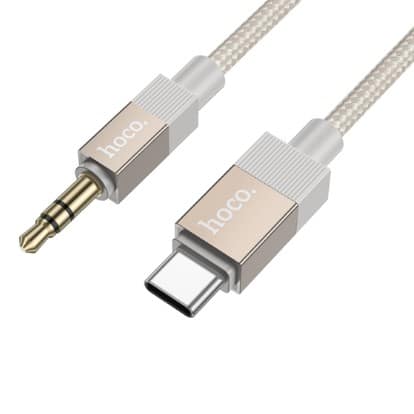 Hoco UPA32B Clever digital audio conversion cable Type-C Gold