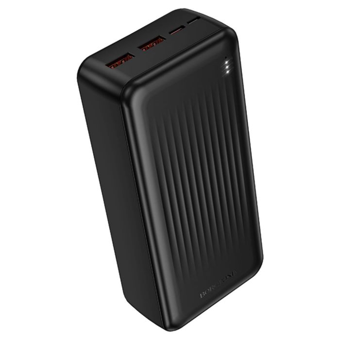 Borofone BJ80B Clever 22.5W+PD20W fully compatible power bank(30000mAh) black