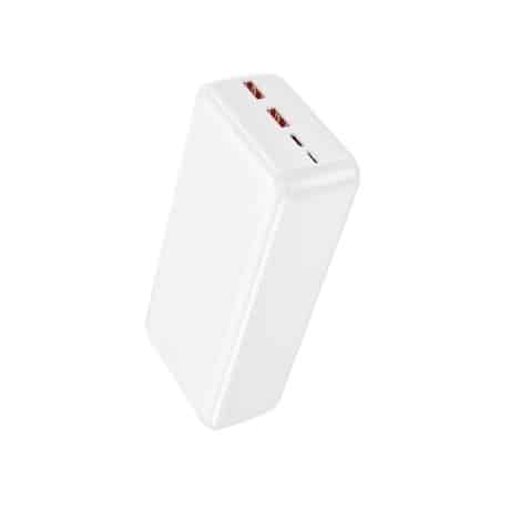 Borofone BJ80B Clever 22.5W+PD20W fully compatible power bank(30000mAh) white