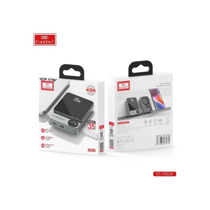 Earldom Power Bank Magsafe PD24