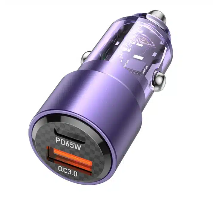 Borofone BZ20A Smart 83W dual port PD65W+QC3.0 car charger