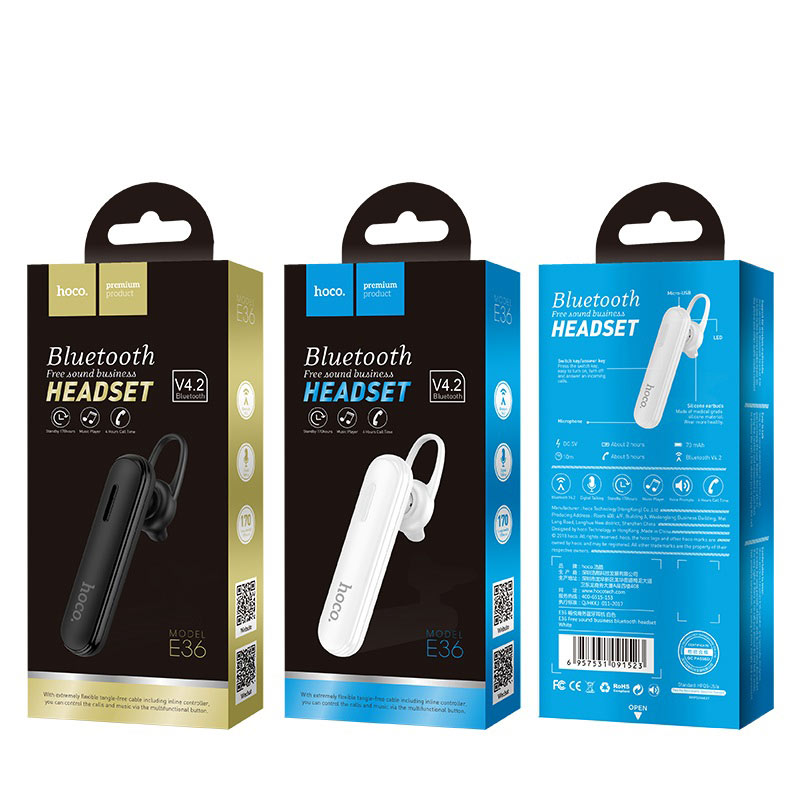 Hoco E36 Free sound business wireless headset