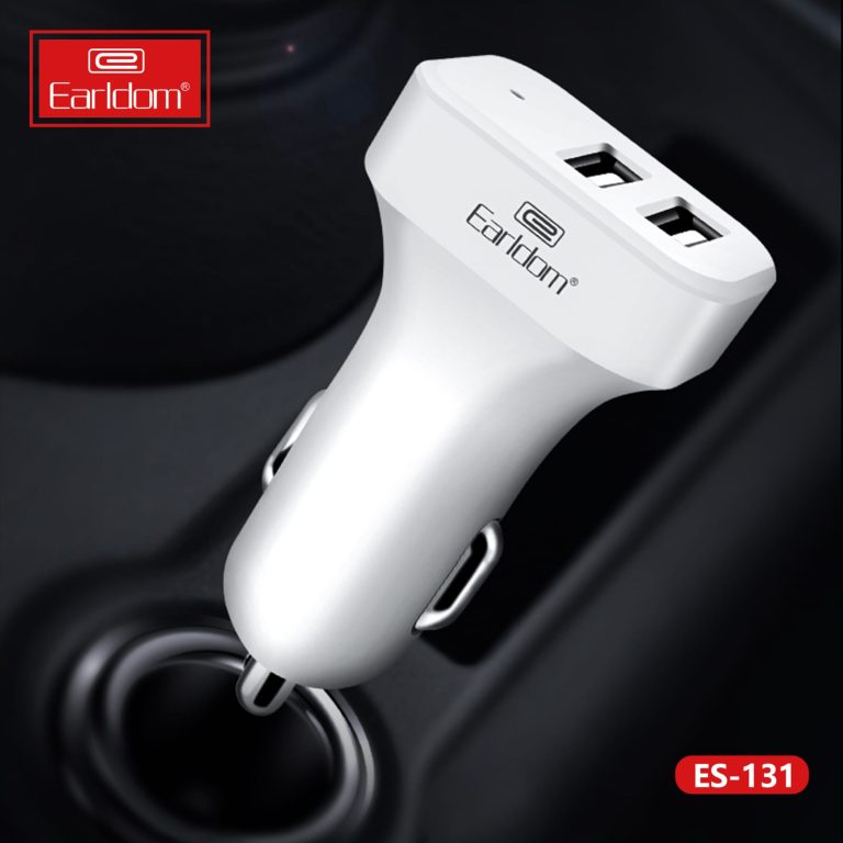 Eardom 2.1A 2USB CAR CHARGER ES-131