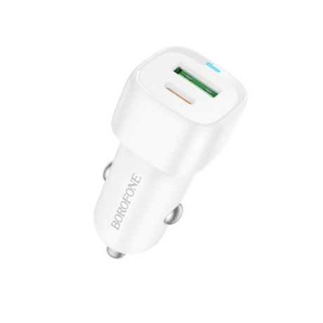Borofone BZ34B Cloud PD38W(1C1A) car charger white