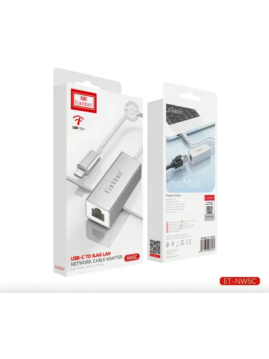 Earldom USB-C To RJ45 NW5C
