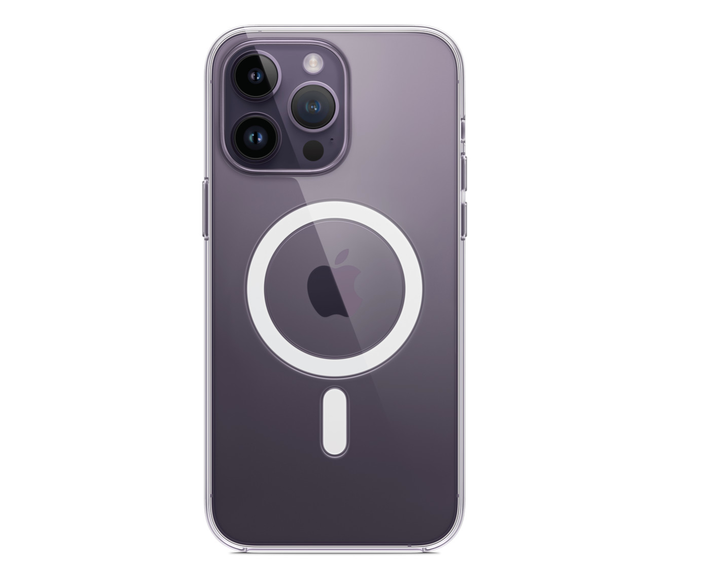 iP 14 Pro Crystal Clear Case With IC