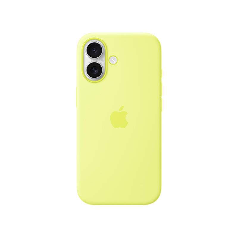 iPhone 17 Silicone Case Neon Yellow